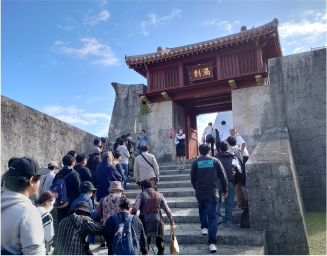 社員旅行の様子